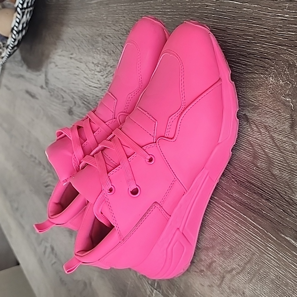 Steve Madden Hot Pink Women's Sneakers